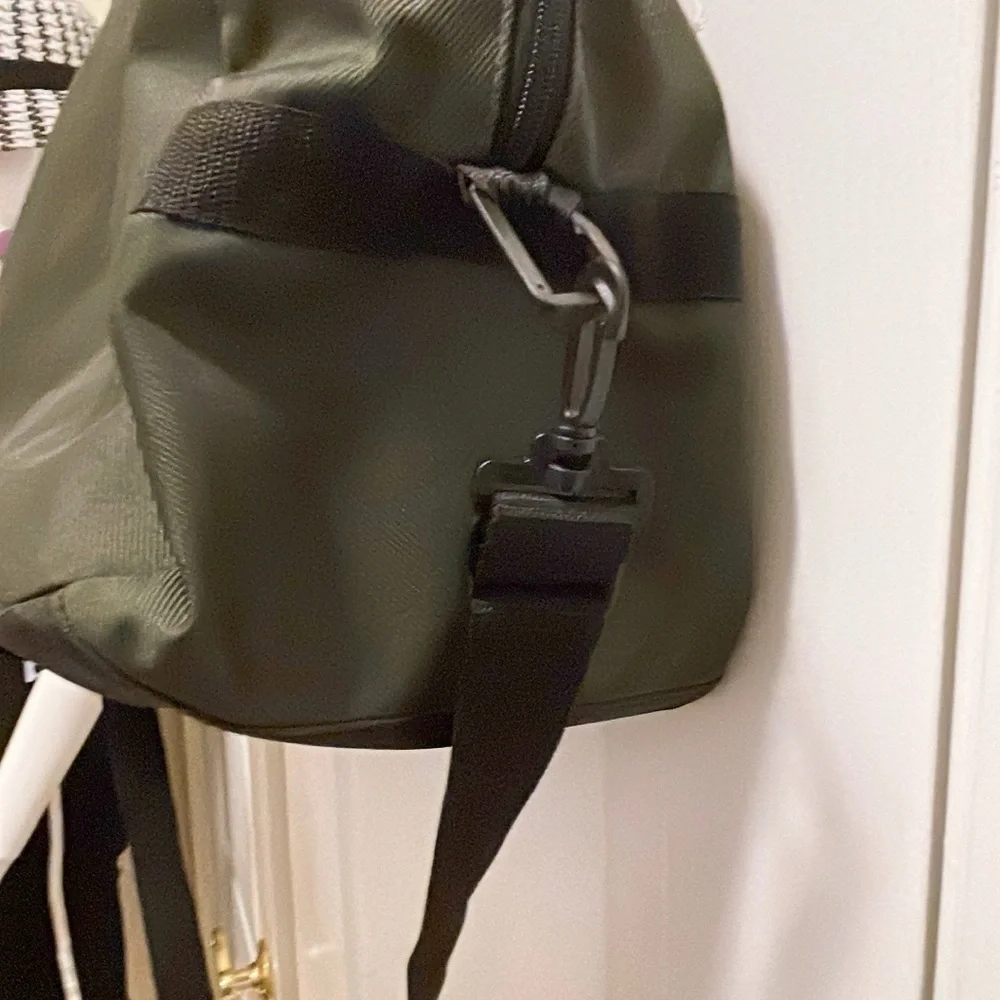Hugo Boss Bag Olive Green Weekend Holdall Sports Gym Travel Duffle Bag I...